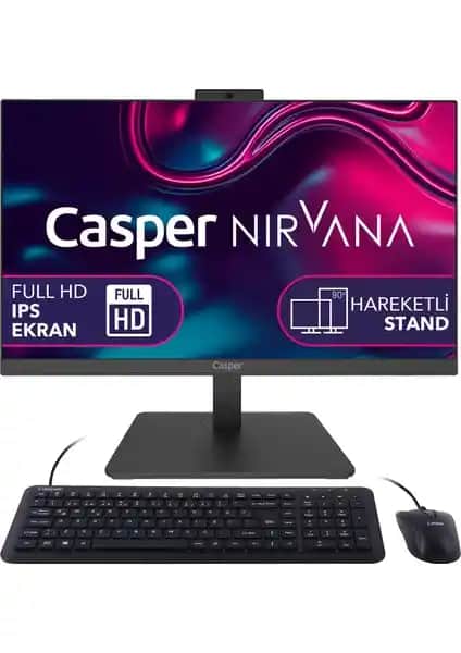 Casper Nirvana A60 All-In-One Bilgisayar Performans ve Estetik Denge Sunar