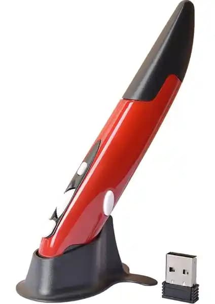 Cloody Optik Kablosuz Ergonomik Kalem Mouse ile Konforlu ve İşlevsel Kullanım Deneyimi