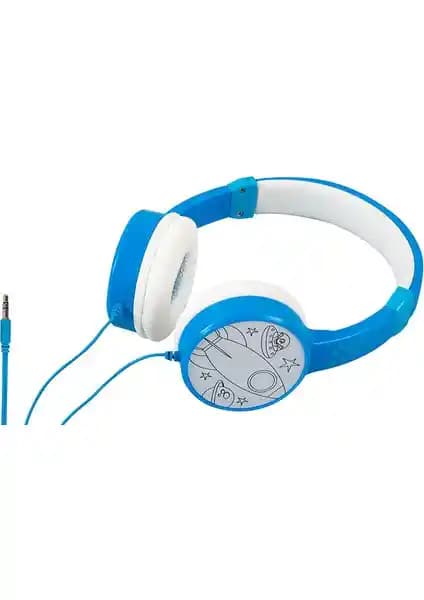 Çocuklar İçin Güvenli ve Konforlu Mavi Kulaküstü Kulaklık H-31115 Özellikleri ve Kullanım Kılavuzu