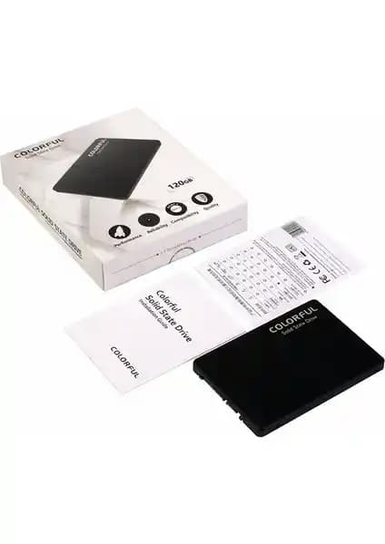 Colorful SL300 120GB SSD SATA 3: Ekonomik ve Güvenilir Depolama Çözümü