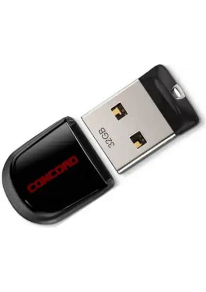 Concord 32 GB Mini Lite USB Flash Bellek: Kompakt ve Güvenilir Veri Depolama Çözümü