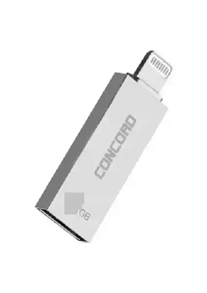 Concord C-OTGL Otg Lightning 64GB USB 3.0 Flash Bellek: Yüksek Hızlı ve Güvenilir Veri Depolama Cihazı