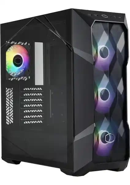 Cooler Master MasterBox TD500 V2 Siyah ARGB USB 3.2 ile Yüksek Performanslı ve Estetik Bilgisayar Kasa Seçeneği