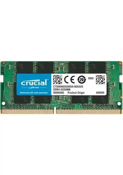 Crucial Ntb 8GB 3200MHz DDR4 Notebook RAM ile Sistem Performansını Artırın
