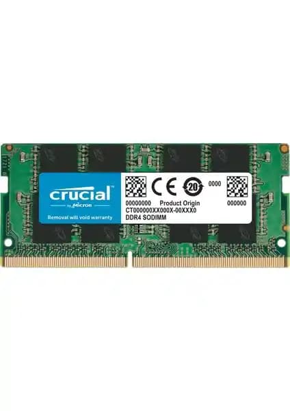 Crucial NTB CB8GS3200E 8GB DDR4 3200MHz SODIMM Notebook Bellek Özellikleri ve Avantajları