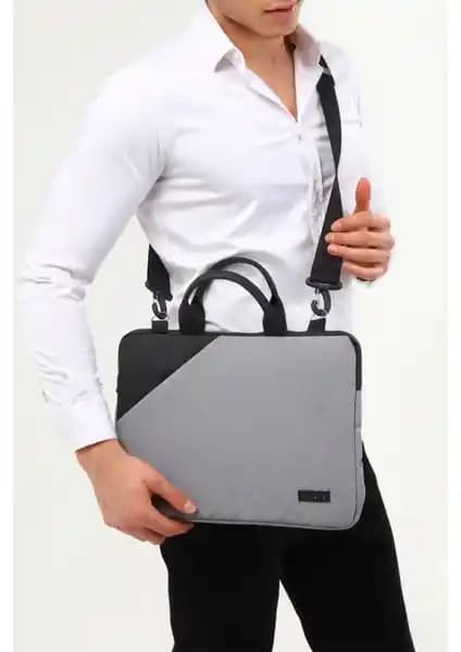 D'Vers Siyah Su Geçirmez Fermuar Detaylı 15.6 İnç Notebook Çantası Özellikleri ve Kullanım Avantajları