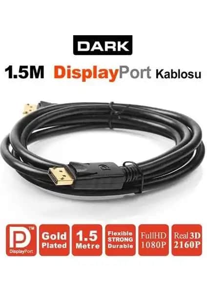 Dark DK-CB-DPL150 Erkek Display Port Kablosu Detaylı İnceleme ve Kullanıcı Yorumları