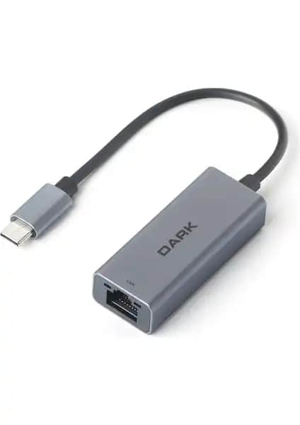 Dark DK-NT-U31LAN USB 3.1 Type-C Ethernet Adaptörü Hızlı ve Güvenilir Bağlantı Çözümü