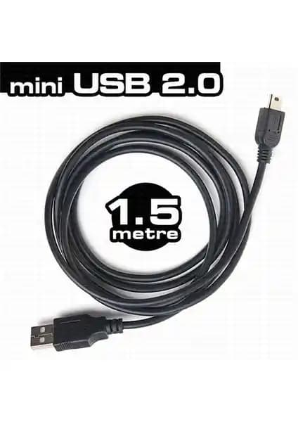 Dark Mini USB 2.0 1.5m Şarj ve Veri Kablosu Güvenilir Bağlantı Çözümü