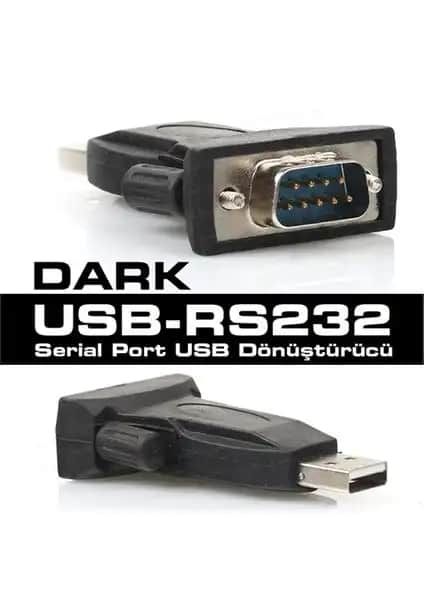 Dark USB 2.0 RS232 Seri Port Dönüştürücü ile Eski Donanımları Modern Bilgisayarlara Bağlama