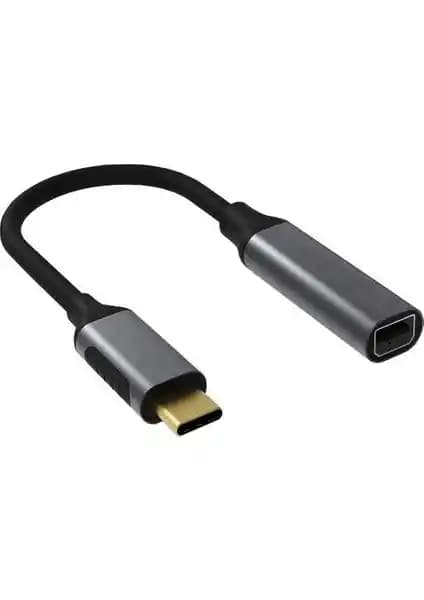 Daytona FC-K01 MacBook Uyumlu Type-C Mini DisplayPort 4K Ultra HD Görüntü Aktarıcı