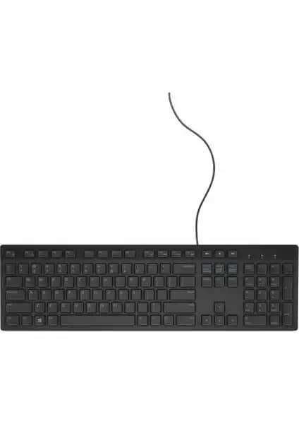 Dell KB216 Türkçe Q Klavye: Ofis ve Ev Kullanımı İçin Dayanıklı ve Konforlu Seçenek