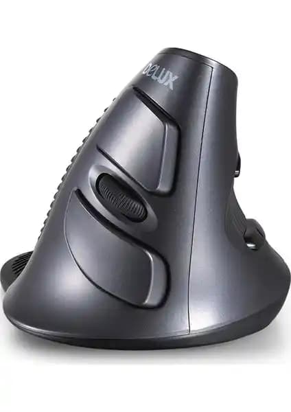 Delux M618GX Dikey Kablosuz Optik Mouse: Ergonomik Tasarım ve Kullanım Kolaylığı
