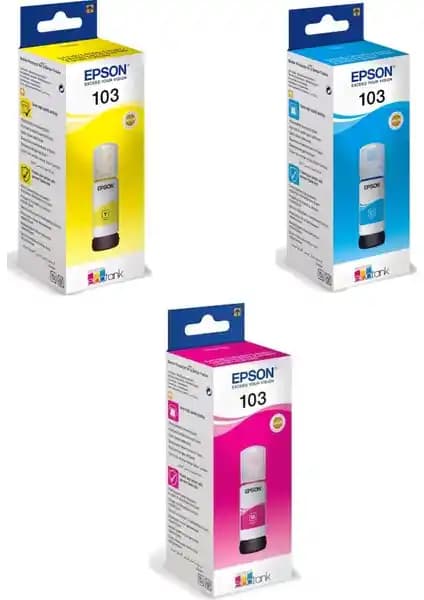 Epson 103 C13T00S24A Ecotank L3151 Üç Renk Mürekkep Kartuşu Özellikleri ve Performansı