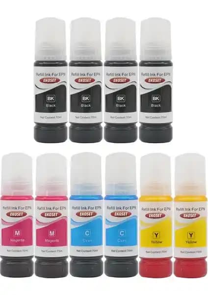 Epson 103 Serisi Yazıcılar İçin Uyumlu Ekonomik Muadil Mürekkep Seti Ürün Tanıtımı