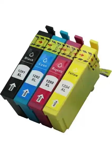 Epson Stylus SX235W Uyumlu 4 Renk Muadil Kartuş Seti Yüksek Kalite ve Ekonomik Çözüm