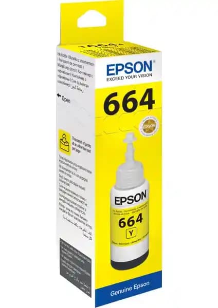Epson T6644 L100/L200 70ml Sarı Mürekkep ile Yüksek Kaliteli Baskı Çözümü