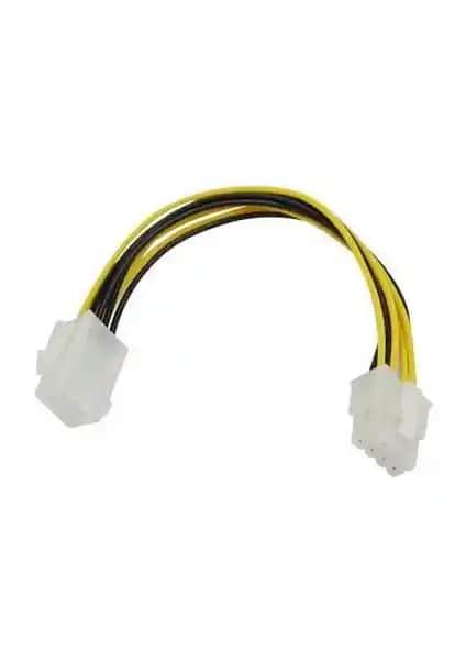 Ethic İşlemci 8 Pin Güç Uzatma Kablo 20 cm Güç Bağlantısını Kolaylaştırır