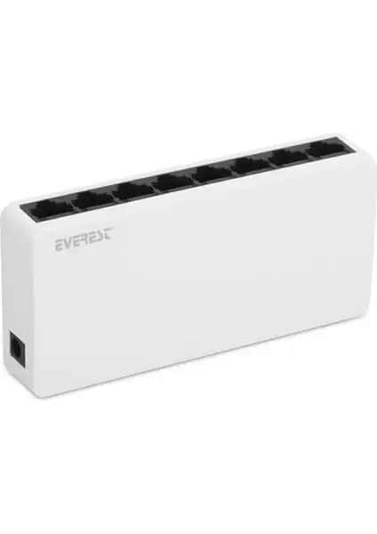Everest Esw-108 8 Port 10/100 Mbps Ethernet Switch Hub Güçlü ve Güvenilir Ağ Çözümü