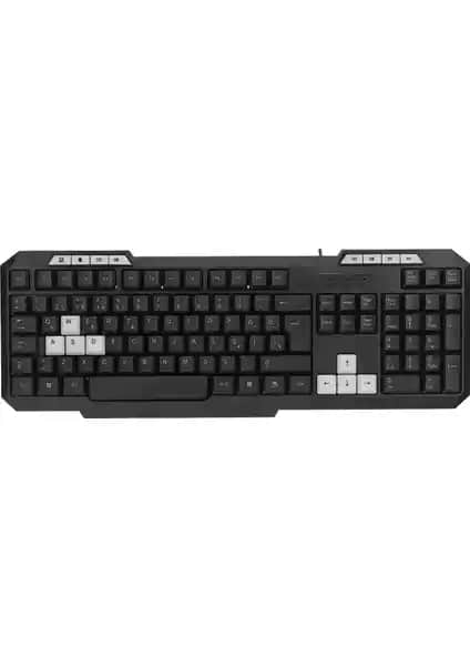 Everest KB-700 Siyah USB Q Multimedia Klavye: Ergonomik ve Şık Tasarım ile Günlük Kullanım