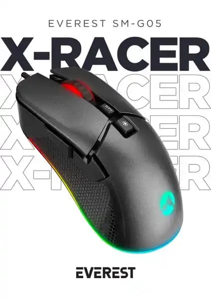 Everest SGM-05 X-Racer 7D RGB 6400DPI Optik Gaming Mouse İnceleme ve Özellikleri