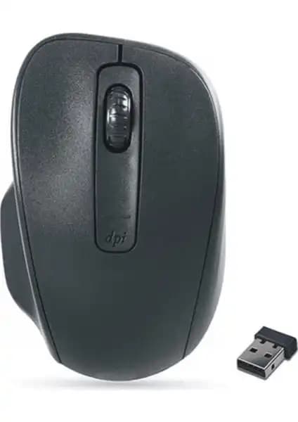 Everest SM-803 Usb Siyah Kablosuz Mouse: Ergonomik ve Hafif Tasarımıyla Kullanıcı Memnuniyeti