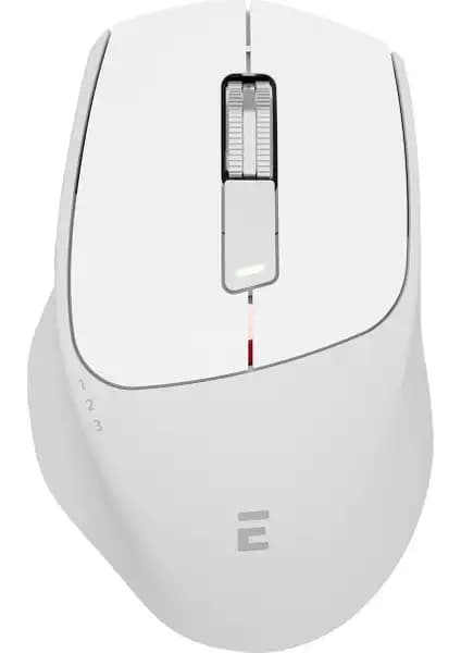 Everest SM-BT21 Beyaz 2-in-1 Kablosuz Mouse: Ofis ve Ev Kullanımı İçin Performanslı Seçenekler