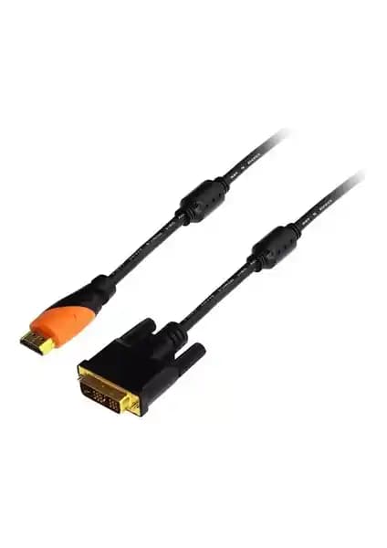 Frisby FA-DIV10 HDMI'den DVI'ye dönüştürücü kablo 1.8 metre uzunluk ve yüksek kalite