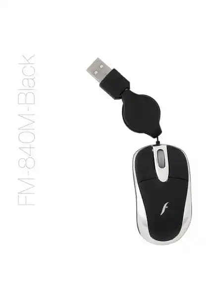 Frisby FM-840M-B Mini Makaralı USB Optik Mouse Siyah Kullanım ve Özellikleri