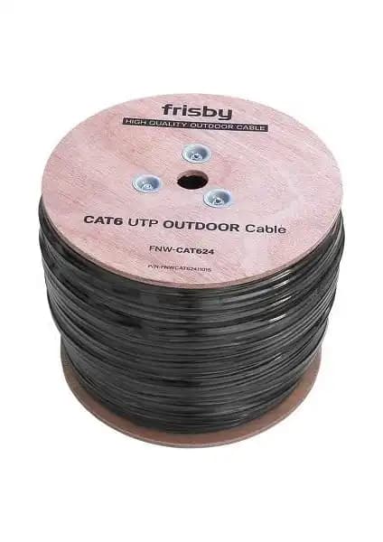 Frisby FNW-CAT624 CAT6 UTP Dış Ortam Kabloluğu: Dayanıklı ve Uzun Mesafe Veri İletimi Çözümü