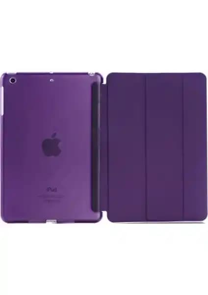 Fujimax Mor Sert Arka Kılıfı Apple iPad 10.2 2019 7. Nesil için dayanıklı ve şık koruma