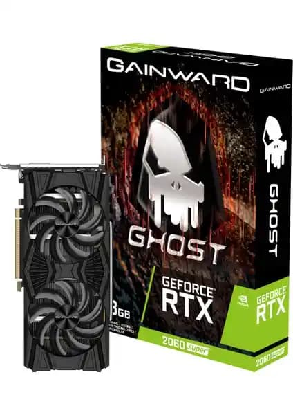 Gainward Geforce RTX 2060 Super Ghost 8GB: Yüksek Performanslı Oyun ve Profesyonel Kullanım Kartı