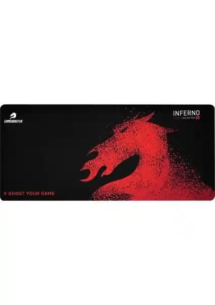 GameBooster Inferno L Gaming Mouse Pad: Geniş ve Konforlu Oyun ve Çalışma Alanı Sağlar