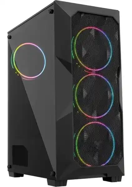 GameForce Cold 6X120MM Rainbow Fanlı Oyuncu Kasası: Estetik ve Performans Bir Arada