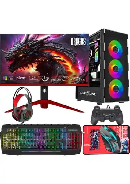 Gameline FR73: Yüksek Performanslı Oyun ve Çalışma Bilgisayarı İncelemesi ve Özellikleri