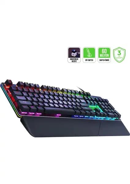 Gamepower Calypso V2 RGB Mekanik Klavye Performans ve Estetiğin Modern Buluşması