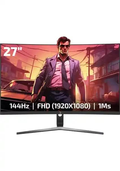 GamePower Vivid F20 27 İnç Oyun Monitörü Yüksek Performans ve Şık Tasarım Özellikleriyle