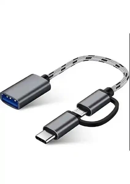 Gesi Yüksek Hızlı USB 3.0 OTG Dönüştürücü ile Çok Yönlü Veri ve Şarj Çözümü