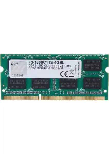 GSkill Value DDR3L-1600Mhz RAM: Yüksek Performans ve Güvenilirlik Sunan Notebook Belleği