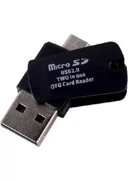 Hadron HD121 USB 2.0 Mikro SD Kart Okuyucu ve OTG Fonksiyonlu Mobil Depolama Cihazı