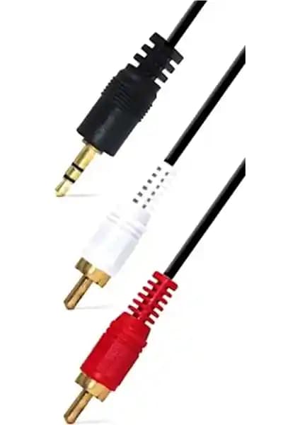 Hadron RCA Kablo 1,5 Metre Yüksek Kalite ve Güvenilir Ses-Video Bağlantısı