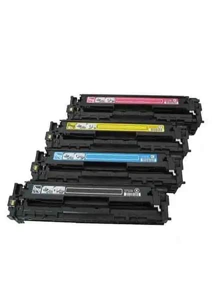 Hementoner Hp Color LaserJet Pro MFP M277n 4 Renk Renkli Toner Muadil Paketi