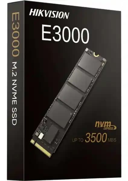 Hikvision 512GB E3000 NVMe SSD: Yüksek Performans ve Güvenilir Depolama Çözümü