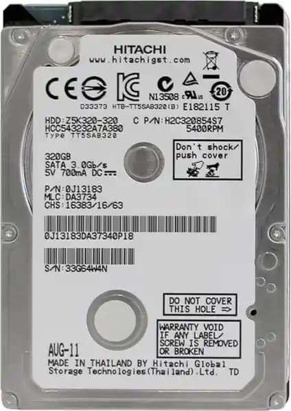 Hitachi Z5K320 320GB 5400RPM SATA 3 2.5 İnç Sabit Disk İnceleme ve Kullanıcı Yorumları