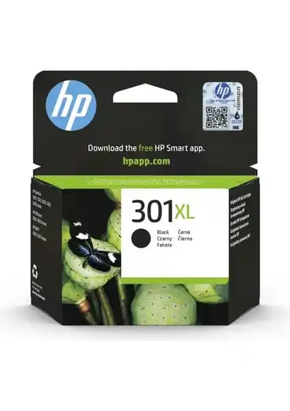 HP 301XL Siyah Orijinal Mürekkep Kartuşu: Yüksek Performans ve Güvenilirlik