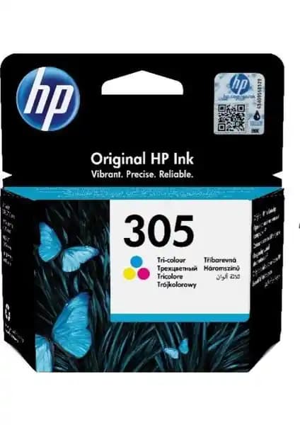 HP 305 Renkli Mürekkep Kartuşu 3YM60AE ile yüksek kaliteli ve verimli baskı çözümleri