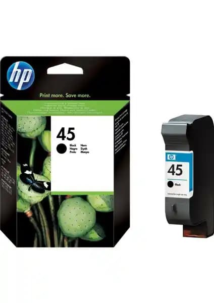 HP 45 51645AE Siyah Kartuş: Yüksek Kapasiteli ve Güvenilir Yazıcı Çözümü