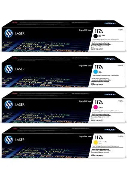 HP 4ZB97A 117A Toner Seti Yüksek Kapasiteli ve Orijinal Yazıcı Toneri