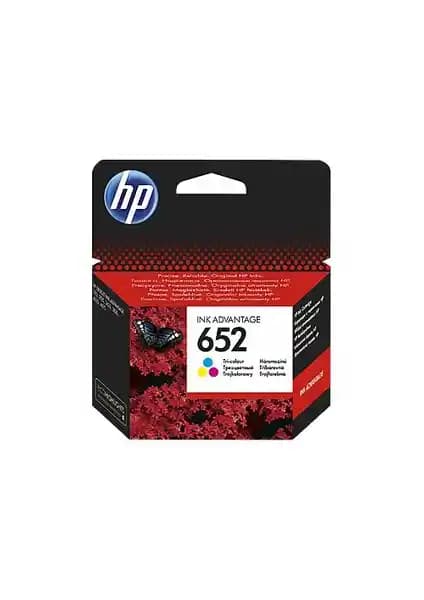 HP 652 Renkli Mürekkep Kartuşu Çift Paketleri Yüksek Renk Kalitesi ve Güvenilir Performans