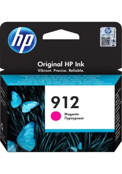 HP 912 Magenta Mürekkep Kartuşu: Yüksek Kalite ve Güvenilir Baskı Çözümü